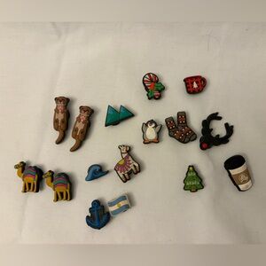 CROCS Multicolor Holiday & Novelty Jibbitz Charms Lot